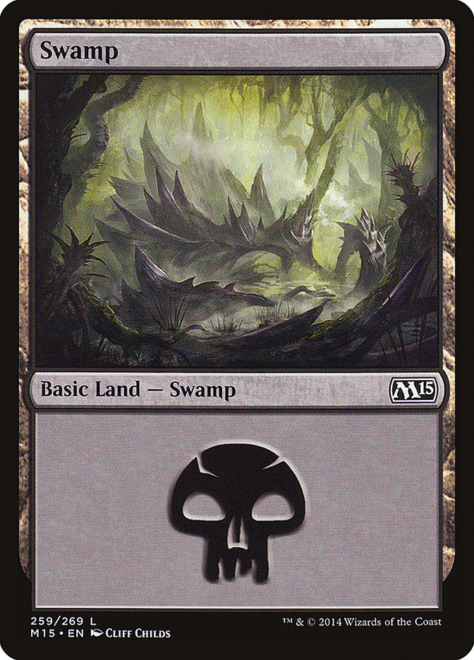 Swamp (259) [Magic 2015] | Pegasus Games WI