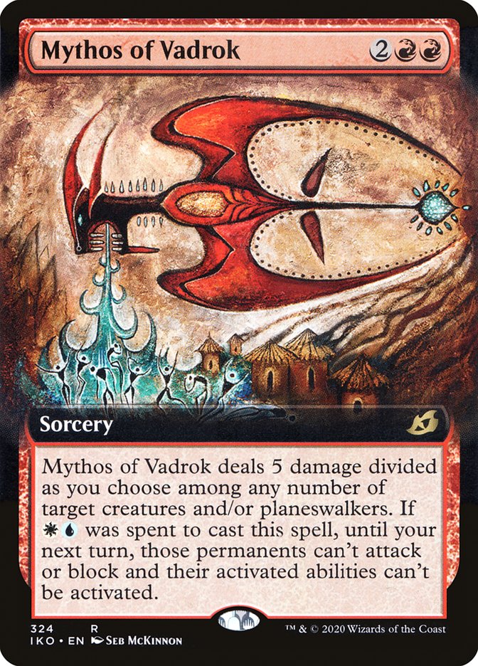 Mythos of Vadrok (Extended Art) [Ikoria: Lair of Behemoths] | Pegasus Games WI