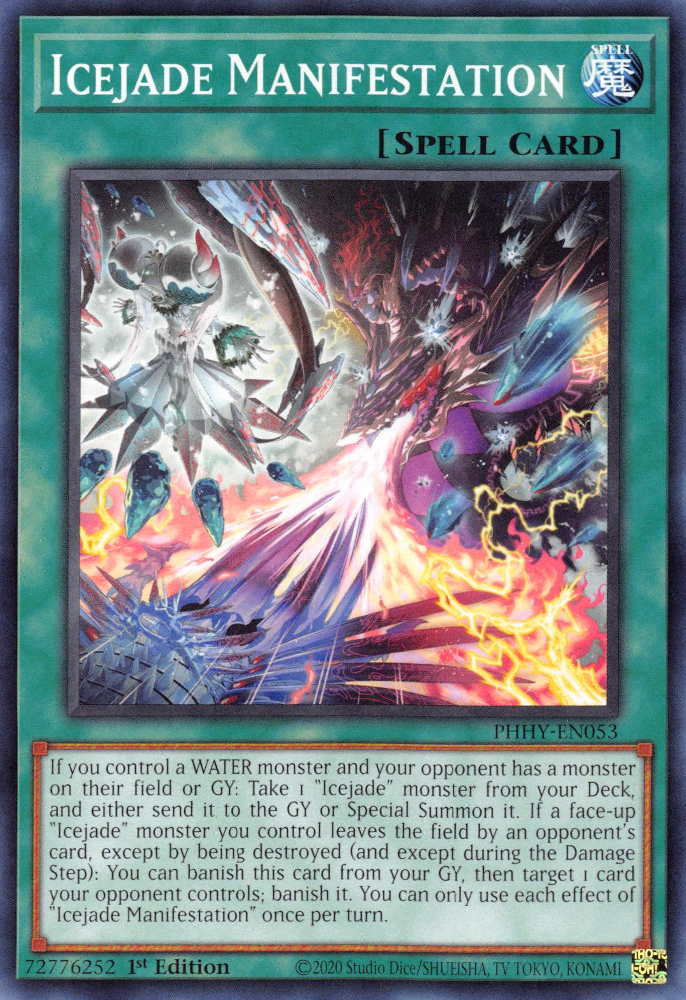 Icejade Manifestation [PHHY-EN053] Common | Pegasus Games WI