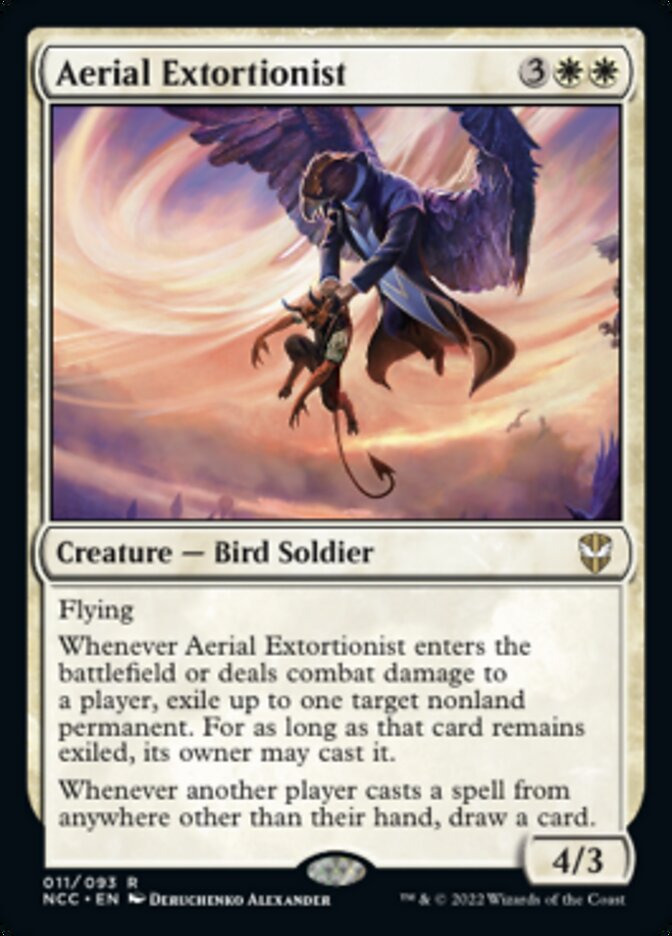 Aerial Extortionist [Streets of New Capenna Commander] | Pegasus Games WI