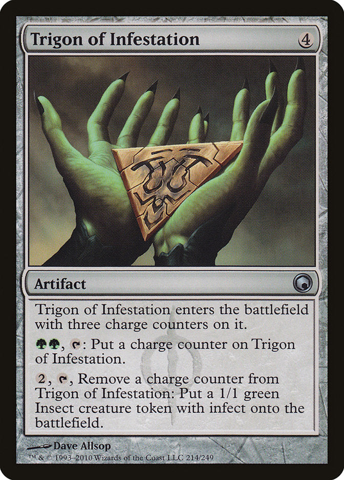 Trigon of Infestation [Scars of Mirrodin] | Pegasus Games WI