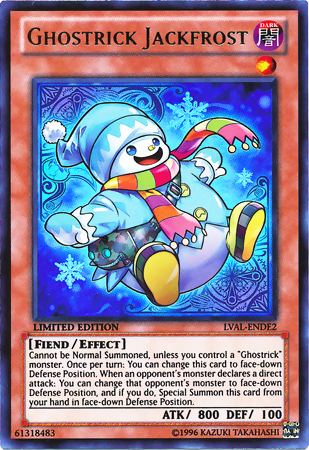 Ghostrick Jackfrost [LVAL-ENDE2] Ultra Rare | Pegasus Games WI