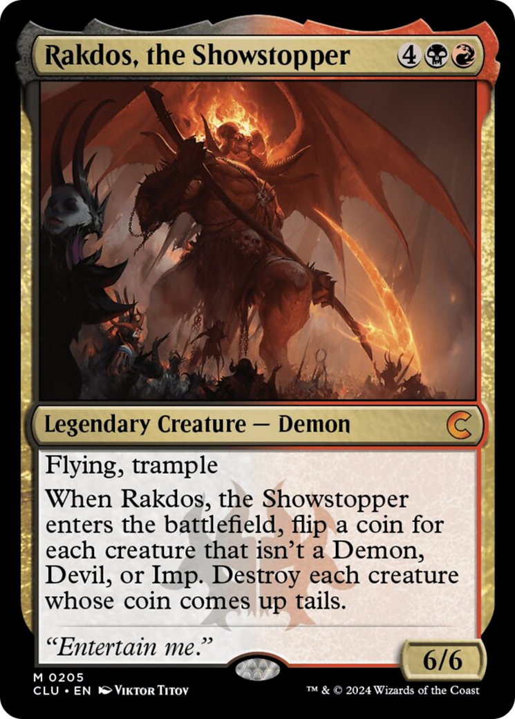 Rakdos, the Showstopper [Ravnica: Clue Edition] | Pegasus Games WI