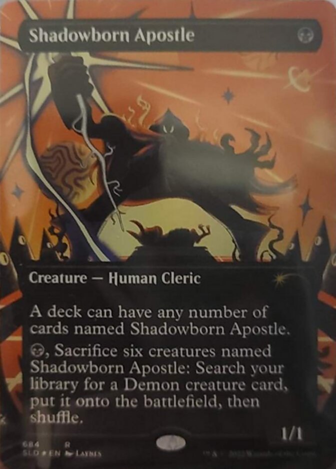 Shadowborn Apostle (Borderless) (684) [Secret Lair Drop Promos] | Pegasus Games WI