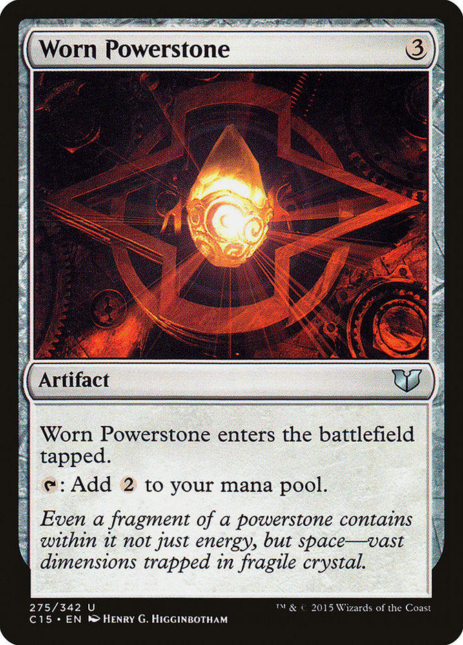 Worn Powerstone [Commander 2015] | Pegasus Games WI