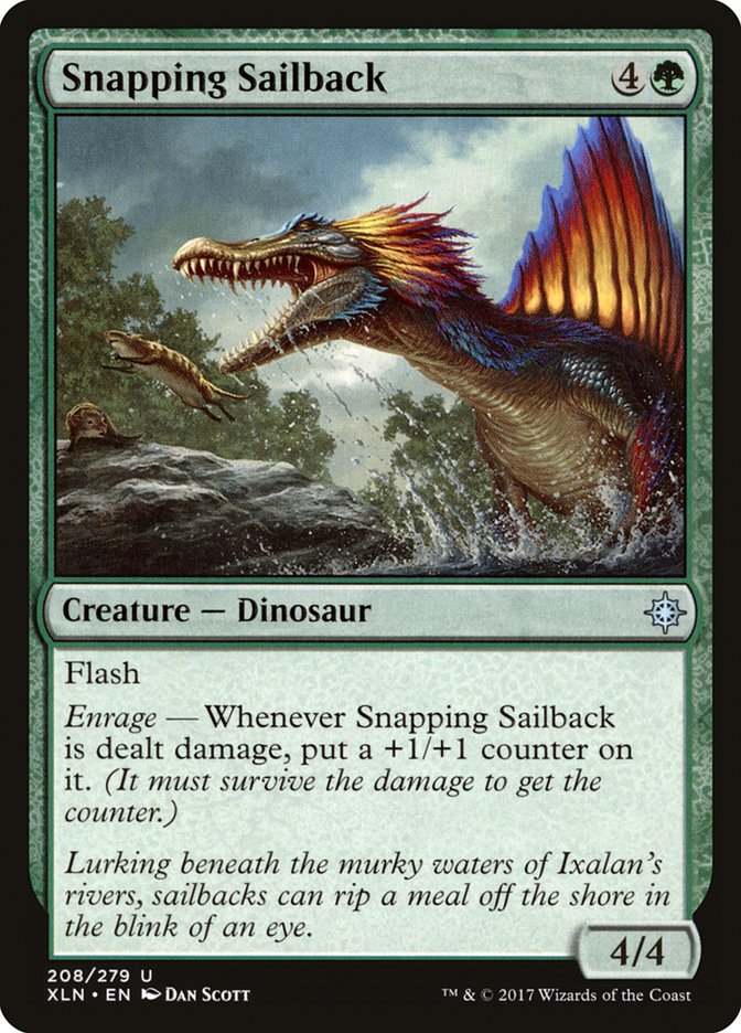 Snapping Sailback [Ixalan] | Pegasus Games WI