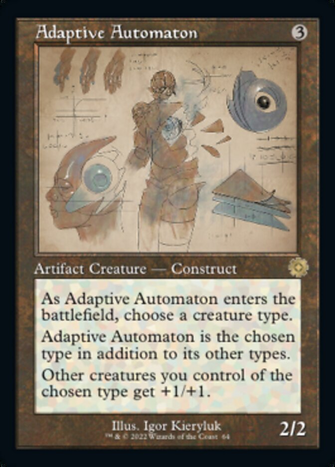 Adaptive Automaton (Retro Schematic) [The Brothers' War Retro Artifacts] | Pegasus Games WI