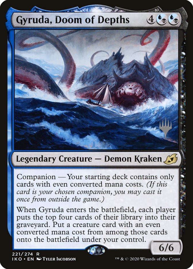 Gyruda, Doom of Depths (Promo Pack) [Ikoria: Lair of Behemoths Promos] | Pegasus Games WI