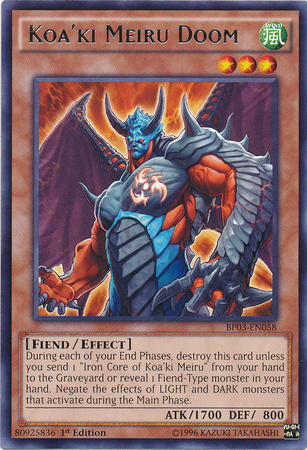 Koa'ki Meiru Doom [BP03-EN058] Rare | Pegasus Games WI