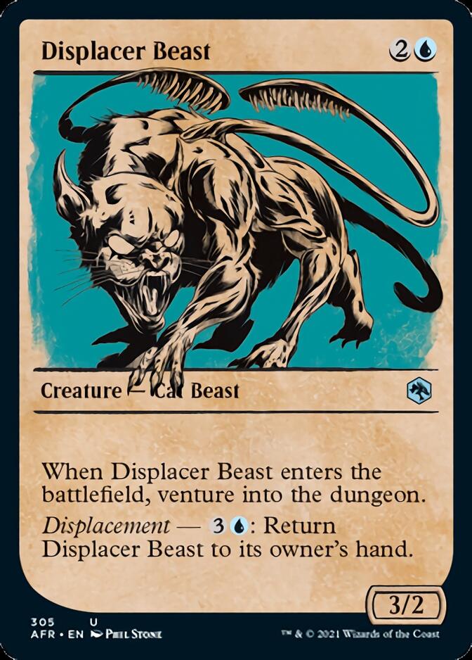 Displacer Beast (Showcase) [Dungeons & Dragons: Adventures in the Forgotten Realms] | Pegasus Games WI