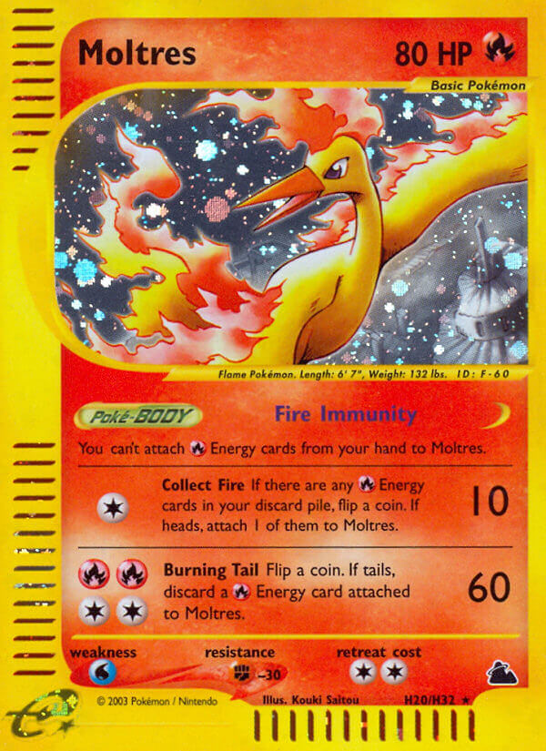 Moltres (H20/H32) [Skyridge] | Pegasus Games WI