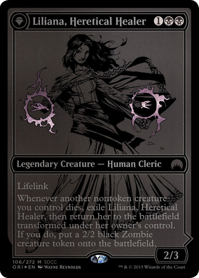 Liliana, Heretical Healer // Liliana, Defiant Necromancer [San Diego Comic-Con 2015] | Pegasus Games WI