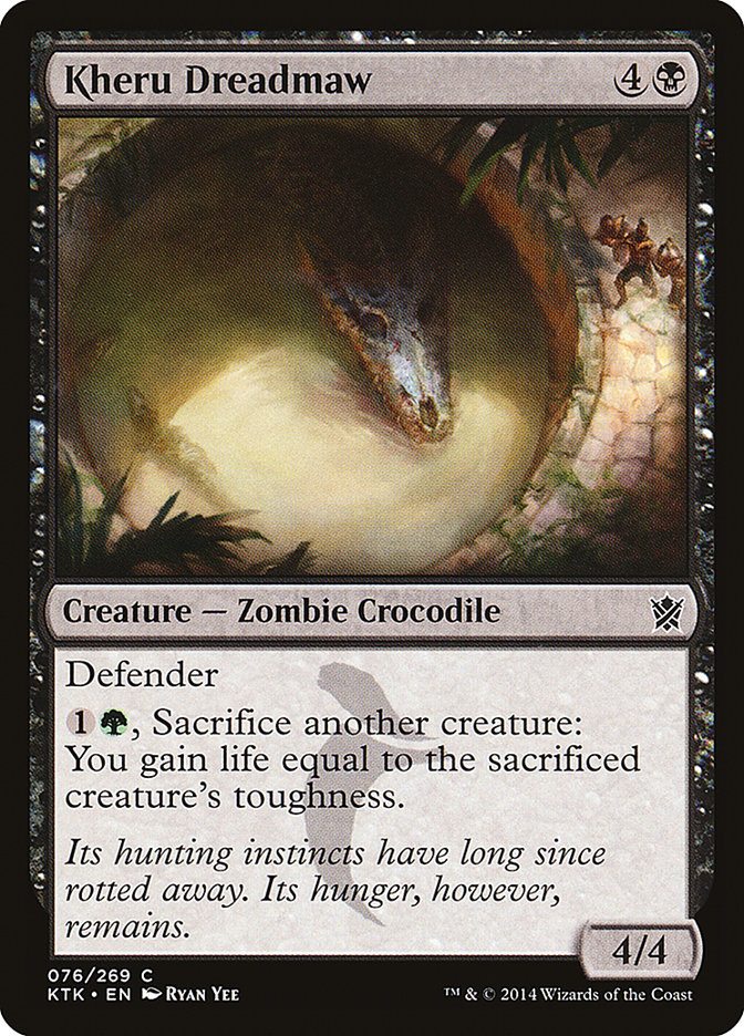 Kheru Dreadmaw [Khans of Tarkir] | Pegasus Games WI