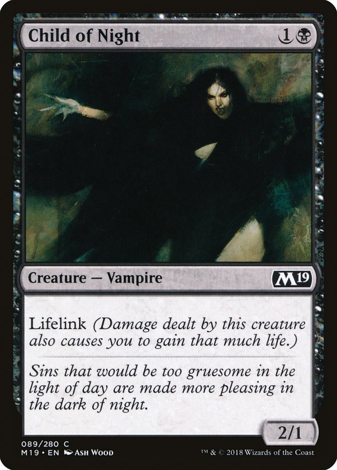 Child of Night [Core Set 2019] | Pegasus Games WI