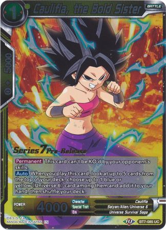 Caulifla, the Bold Sister (Assault of the Saiyans) [BT7-085_PR] | Pegasus Games WI