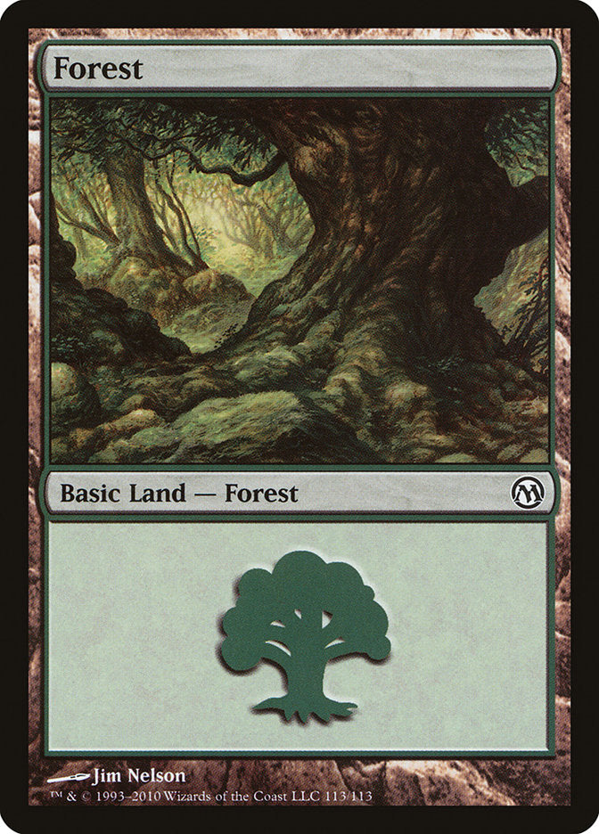 Forest (113) [Duels of the Planeswalkers] | Pegasus Games WI