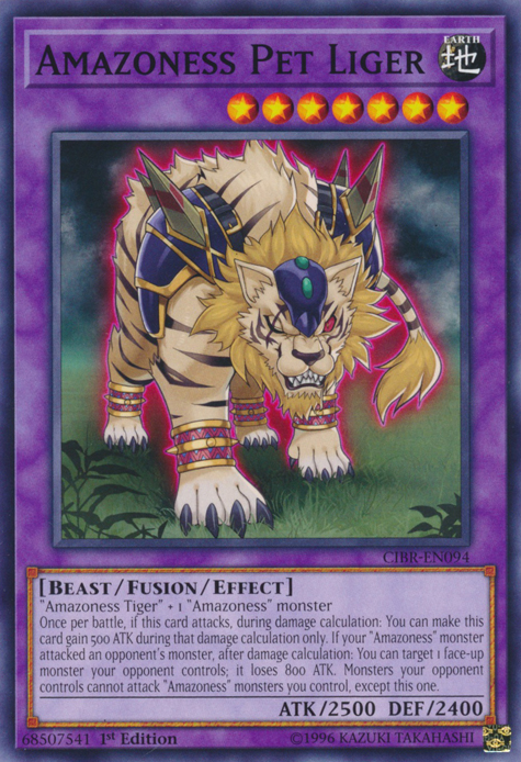 Amazoness Pet Liger [CIBR-EN094] Common | Pegasus Games WI