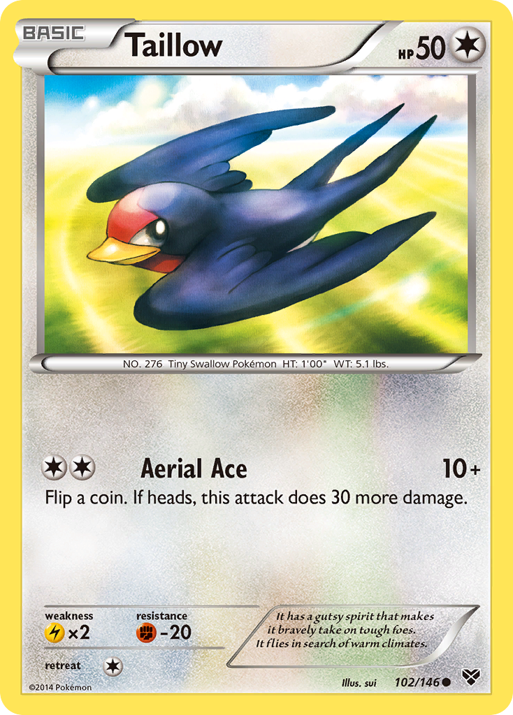 Taillow (102/146) [XY: Base Set] | Pegasus Games WI