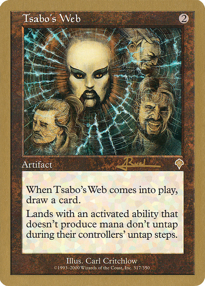 Tsabo's Web (Antoine Ruel) [World Championship Decks 2001] | Pegasus Games WI