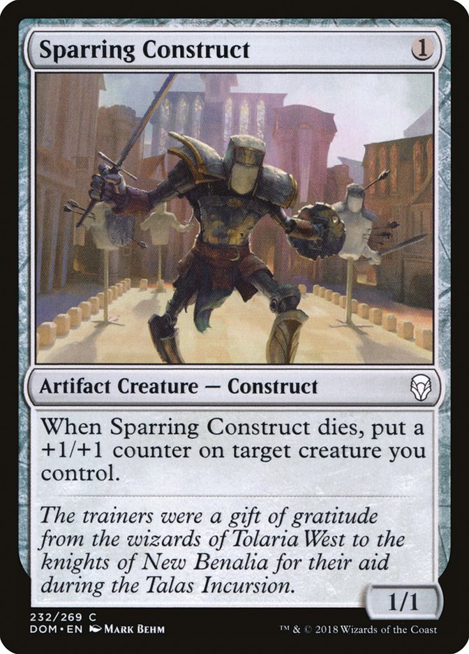 Sparring Construct [Dominaria] | Pegasus Games WI