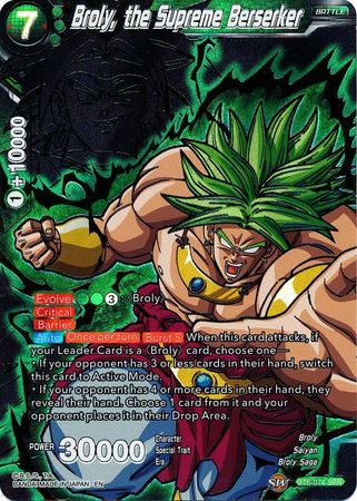 Broly, the Supreme Berserker (SPR) [BT6-074_SPR] | Pegasus Games WI