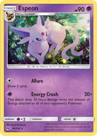 Espeon (89/214) (Cosmos Holo) (Blister Exclusive) [Sun & Moon: Lost Thunder] | Pegasus Games WI