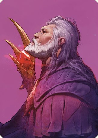 Urza, Lord High Artificer Art Card [Commander Masters Art Series] | Pegasus Games WI