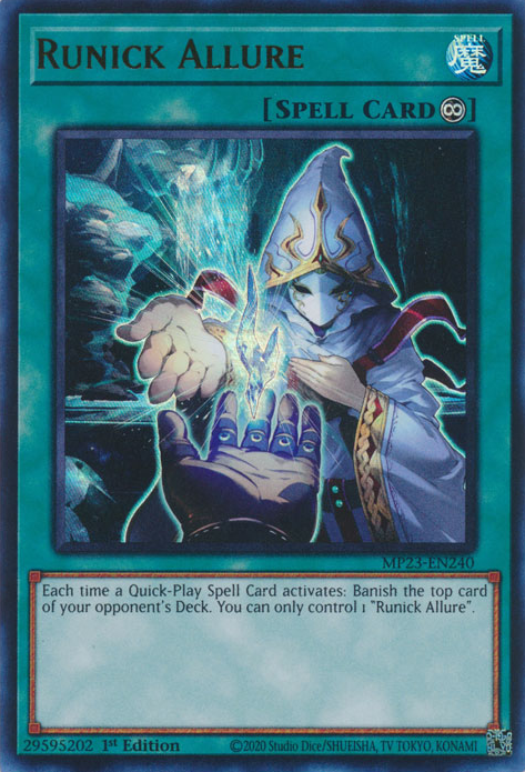 Runick Allure [MP23-EN240] Ultra Rare | Pegasus Games WI