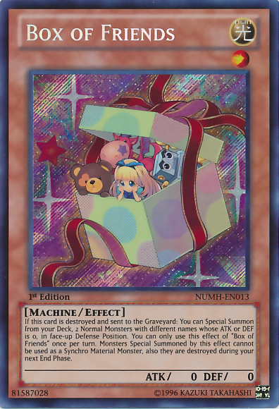 Box of Friends [NUMH-EN013] Secret Rare | Pegasus Games WI