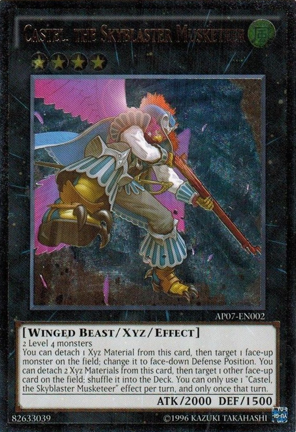 Castel, the Skyblaster Musketeer [AP07-EN002] Ultimate Rare | Pegasus Games WI