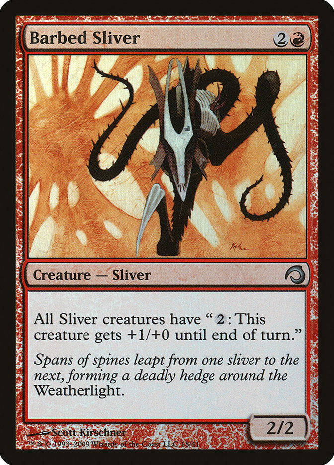 Barbed Sliver [Premium Deck Series: Slivers] | Pegasus Games WI