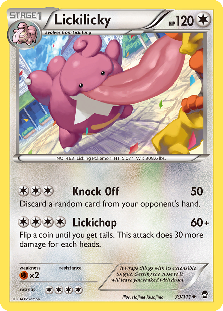 Lickilicky (79/111) [XY: Furious Fists] | Pegasus Games WI