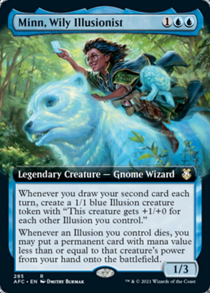 Minn, Wily Illusionist (Extended Art) [Dungeons & Dragons: Adventures in the Forgotten Realms Commander] | Pegasus Games WI