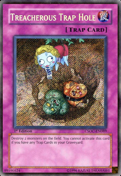 Treacherous Trap Hole [CSOC-EN089] Secret Rare | Pegasus Games WI