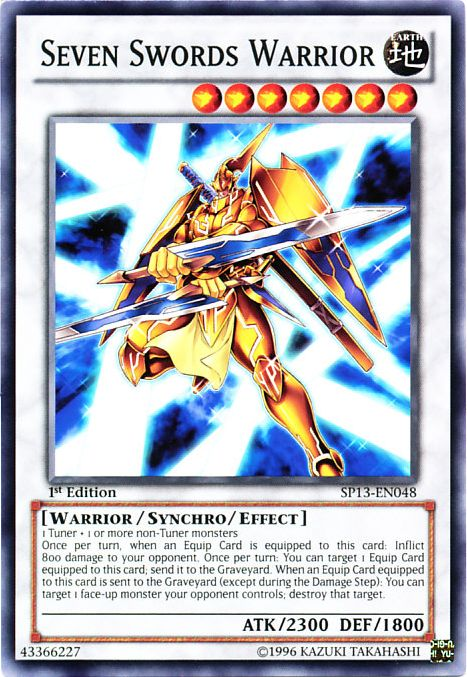 Seven Swords Warrior [SP13-EN048] Common | Pegasus Games WI