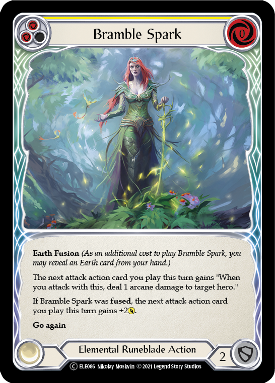 Bramble Spark (Yellow) [U-ELE086] Unlimited Normal | Pegasus Games WI