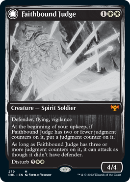 Faithbound Judge // Sinner's Judgment [Innistrad: Double Feature] | Pegasus Games WI