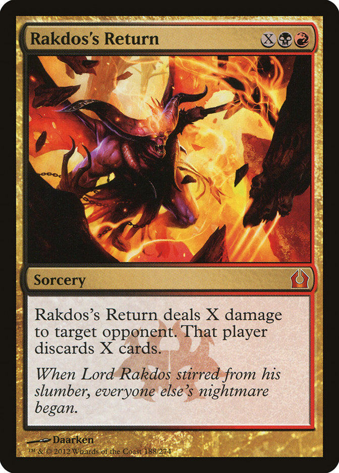 Rakdos's Return [Return to Ravnica] | Pegasus Games WI