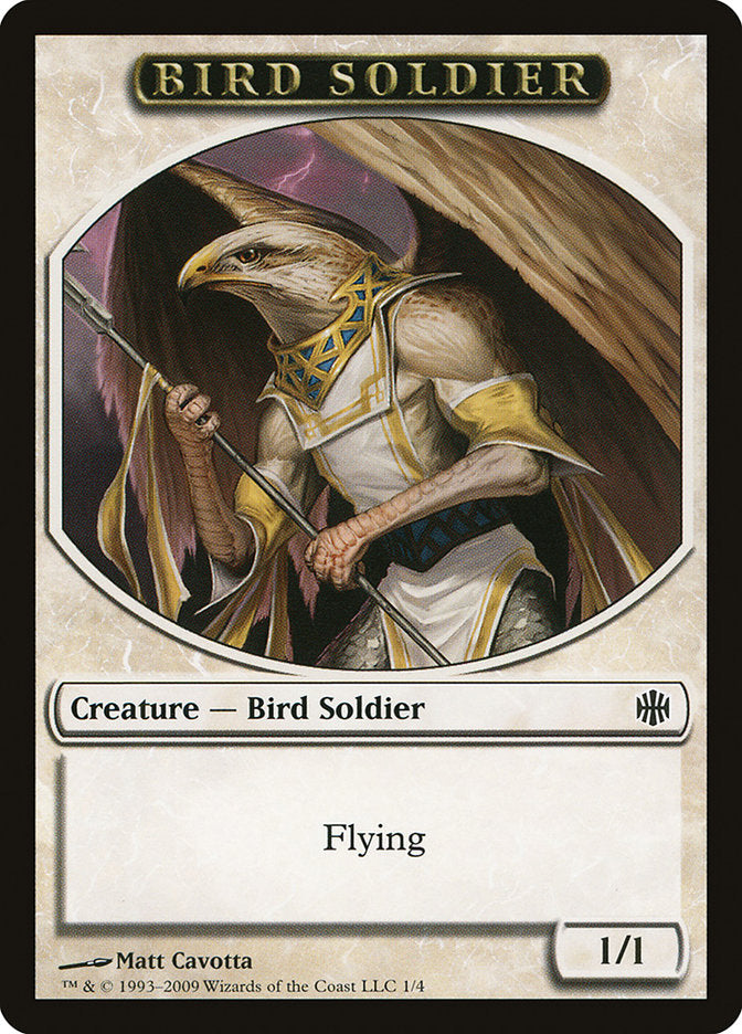 Bird Soldier Token [Alara Reborn Tokens] | Pegasus Games WI