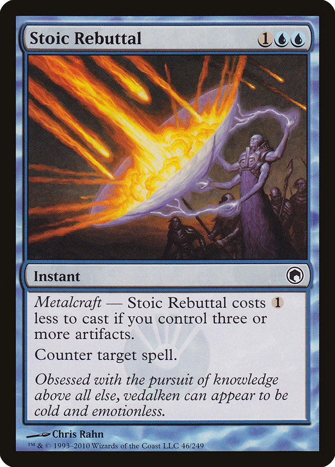 Stoic Rebuttal [Scars of Mirrodin] | Pegasus Games WI