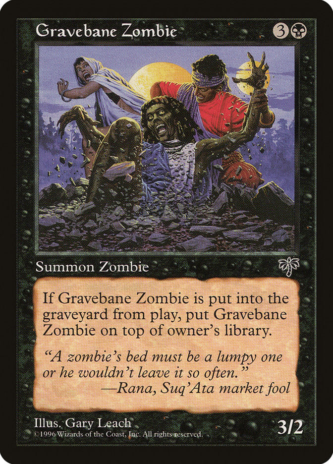Gravebane Zombie [Mirage] | Pegasus Games WI