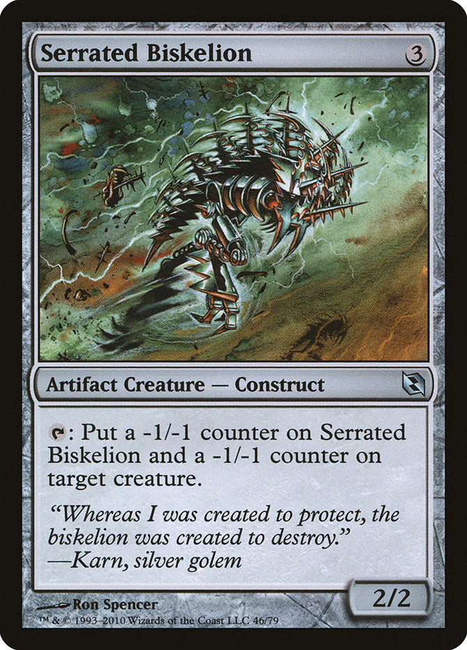 Serrated Biskelion [Duel Decks: Elspeth vs. Tezzeret] | Pegasus Games WI