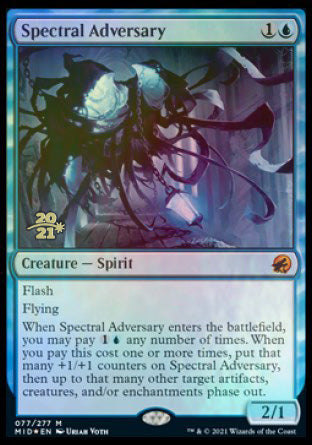 Spectral Adversary [Innistrad: Midnight Hunt Prerelease Promos] | Pegasus Games WI