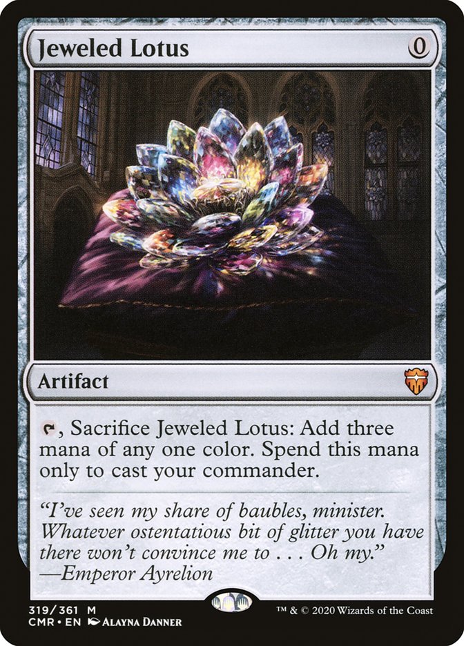 Jeweled Lotus [Commander Legends] | Pegasus Games WI