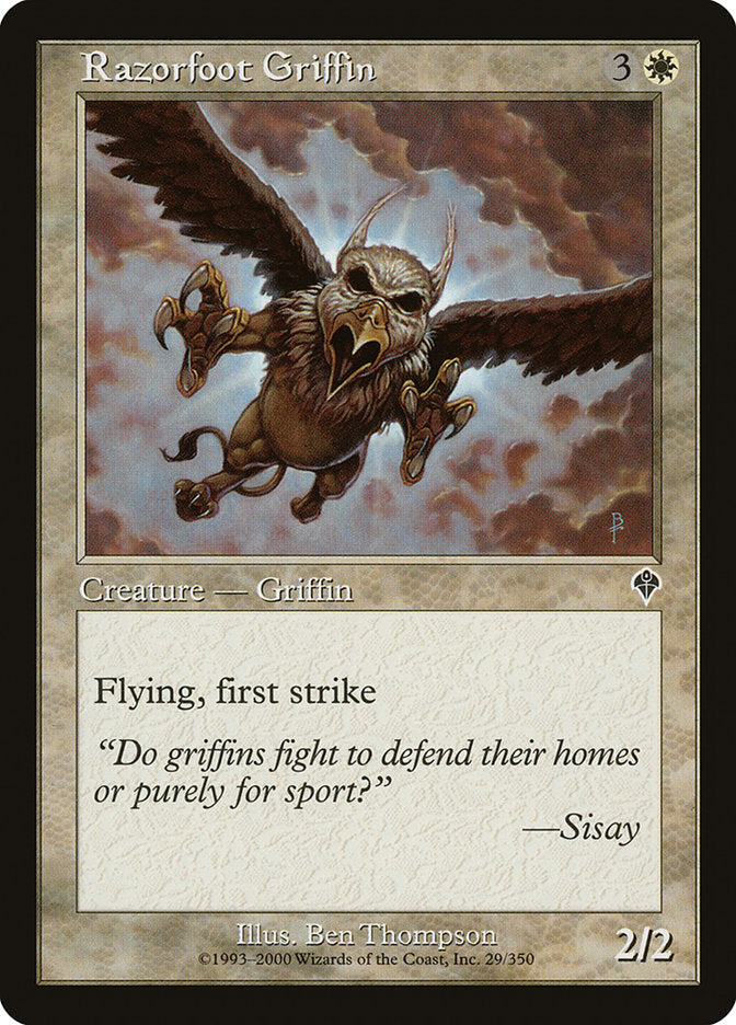 Razorfoot Griffin [Invasion] | Pegasus Games WI