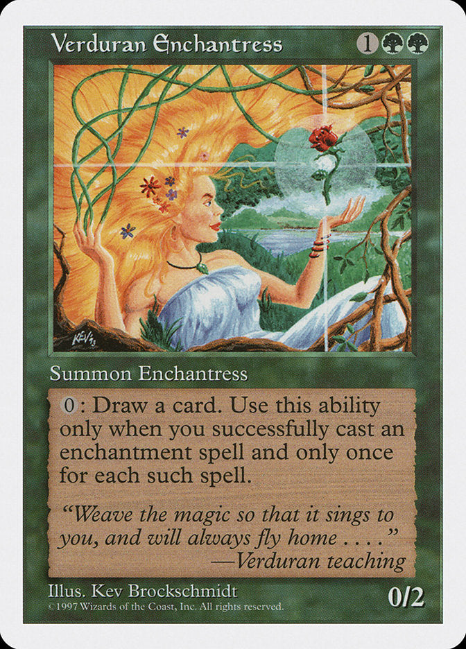 Verduran Enchantress [Fifth Edition] | Pegasus Games WI