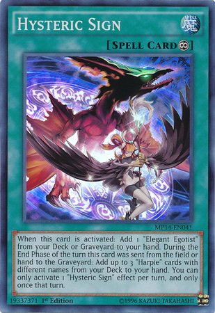 Hysteric Sign [MP14-EN041] Super Rare | Pegasus Games WI