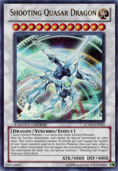 Shooting Quasar Dragon [JUMP-EN055] Ultra Rare | Pegasus Games WI