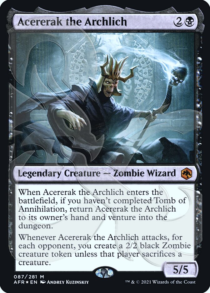 Acererak the Archlich (Ampersand Promo) [Dungeons & Dragons: Adventures in the Forgotten Realms Promos] | Pegasus Games WI