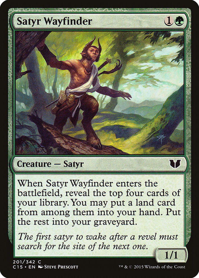 Satyr Wayfinder [Commander 2015] | Pegasus Games WI